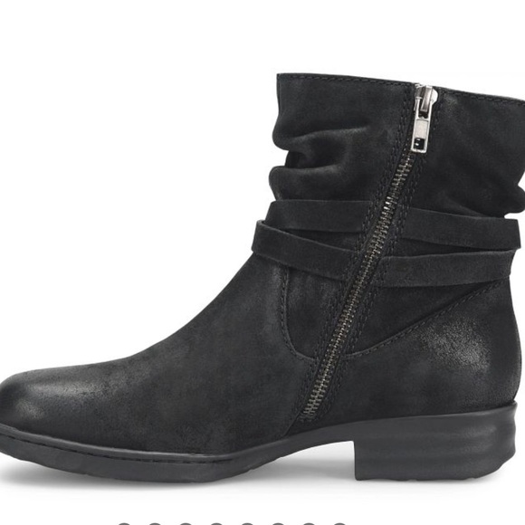 Born Kenya Bootie In Black Distressed - Picture 2 of 14